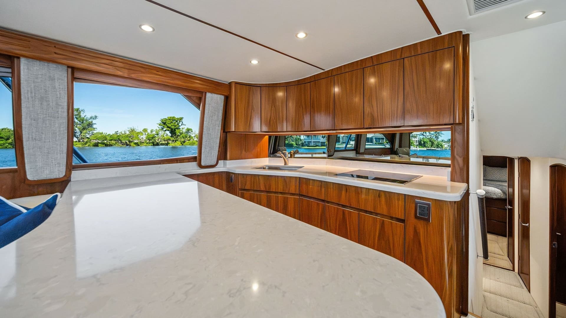 Galley with Expansive Countertops