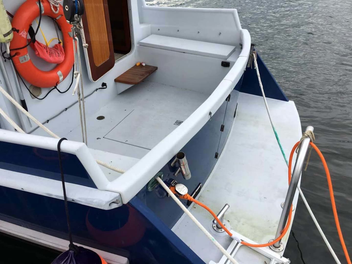 Cockpit and Swim Platform