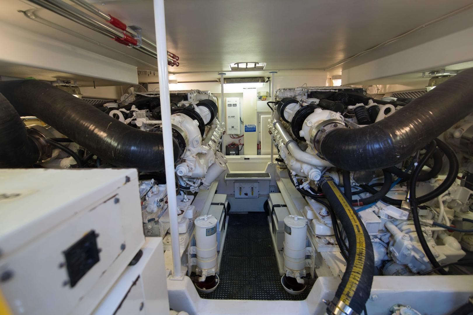 Viking 50 - Tiger Six - Engine Room