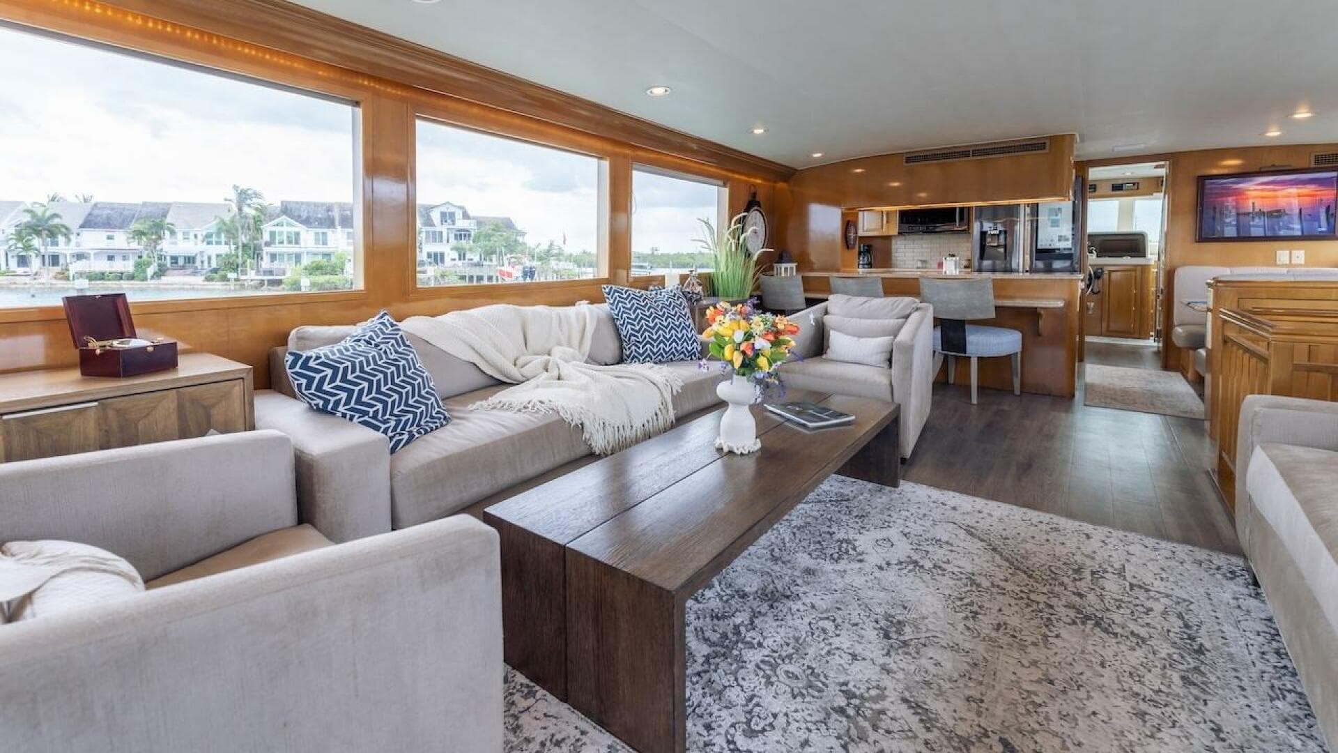 1998 Hatteras Sport Deck