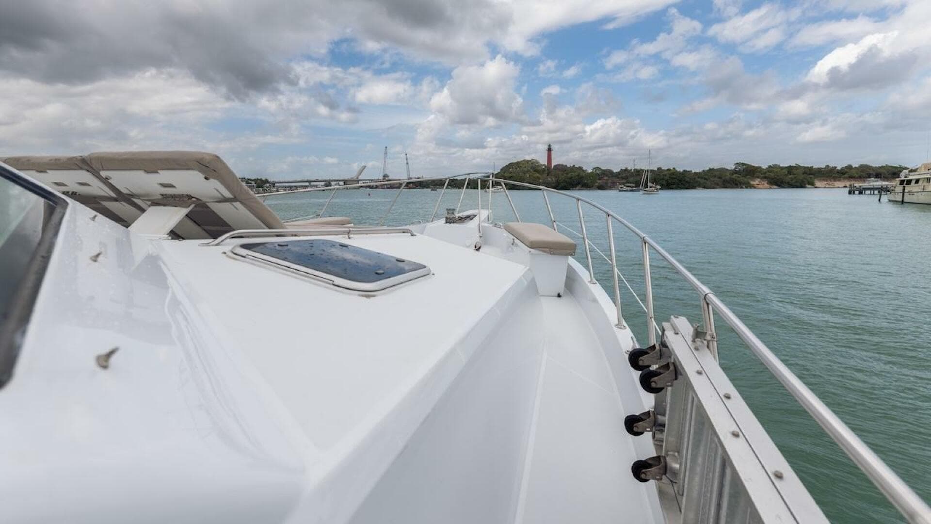 1998 Hatteras Sport Deck