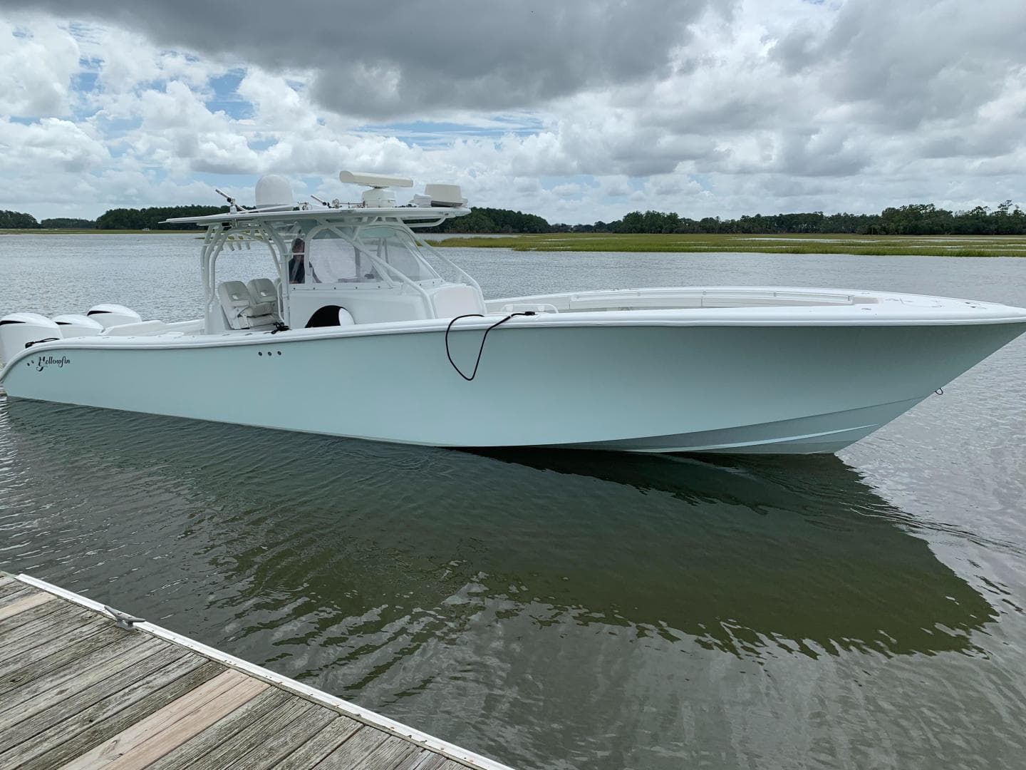 2013 Yellowfin 42 - starboard-profile