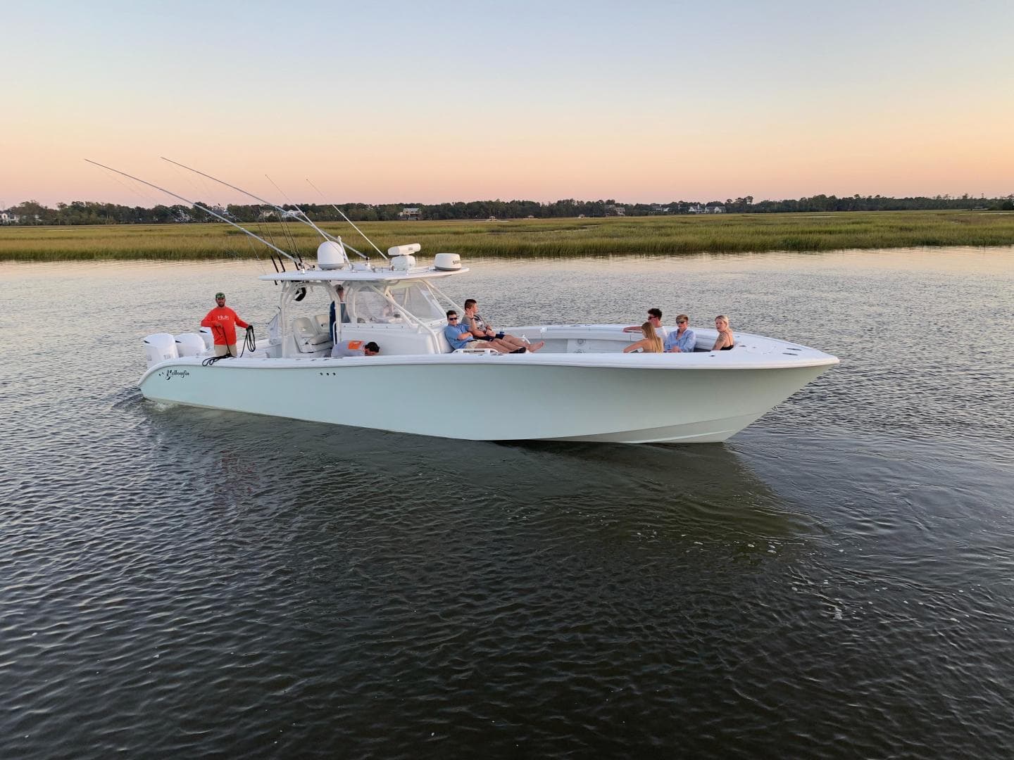 2013 Yellowfin 42 - starboard profile