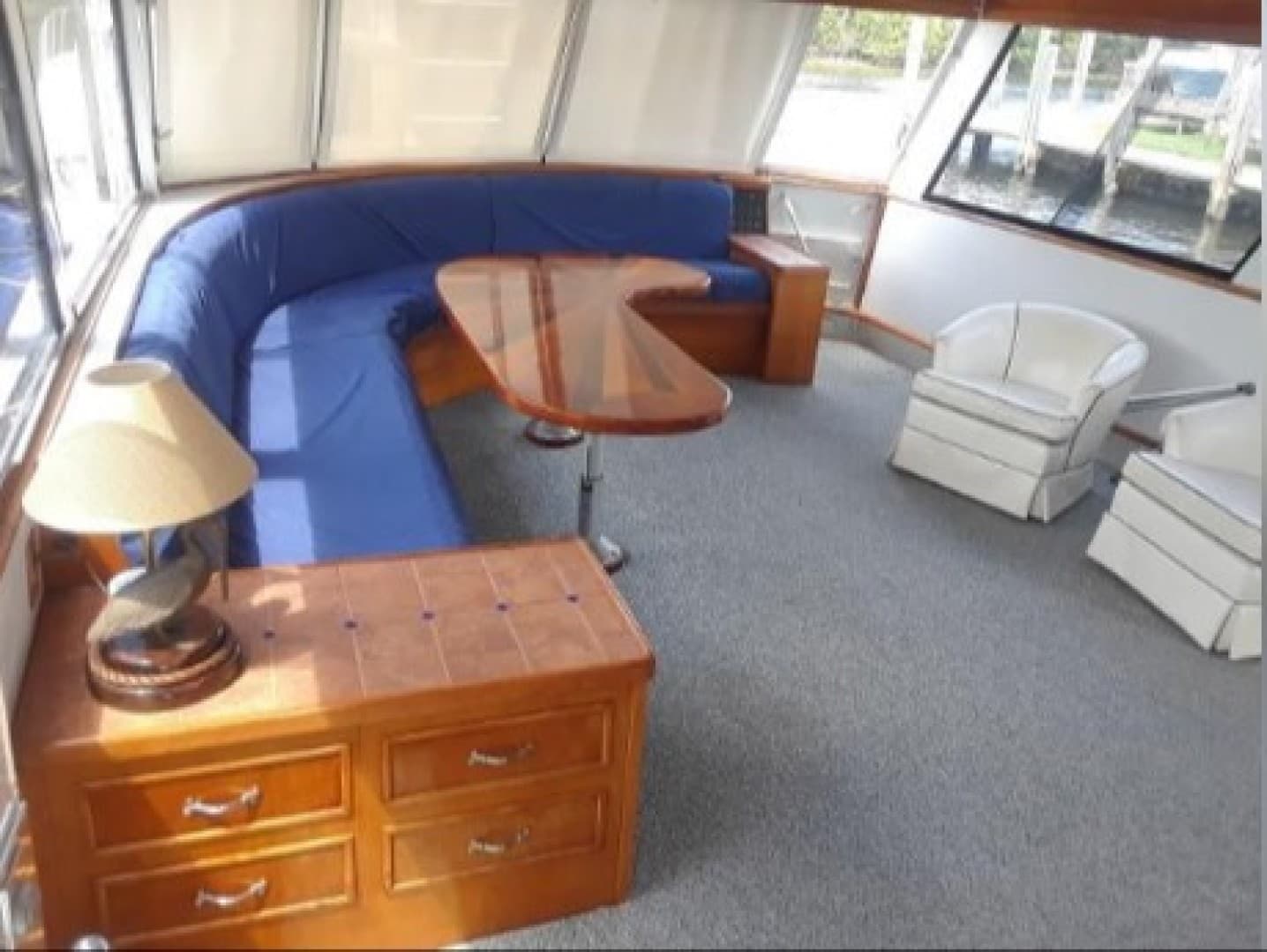 1965 Burger Cockpit Flybridge Motor Yacht
