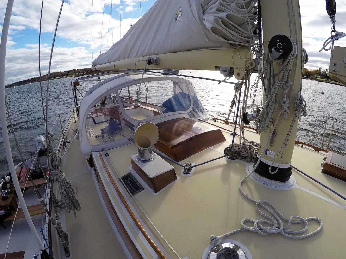 Cabin Top, Looking Aft