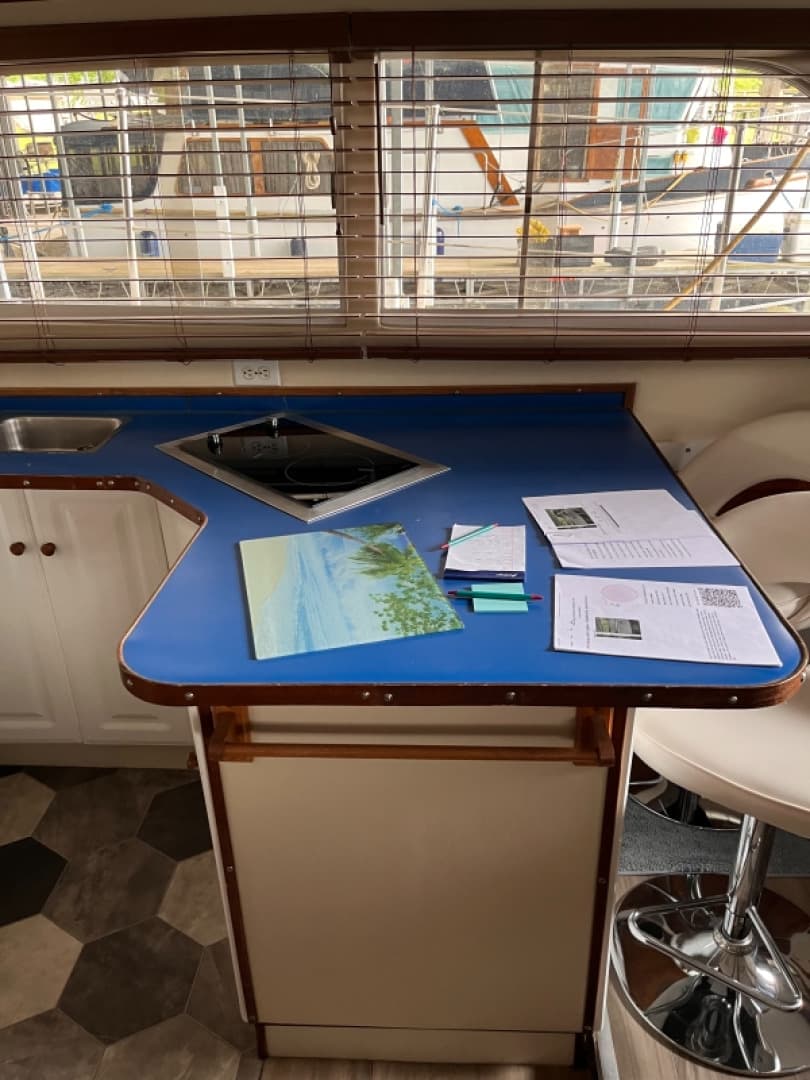 15 Under The Wire 1979 Chris Craft Catalina Galley2 