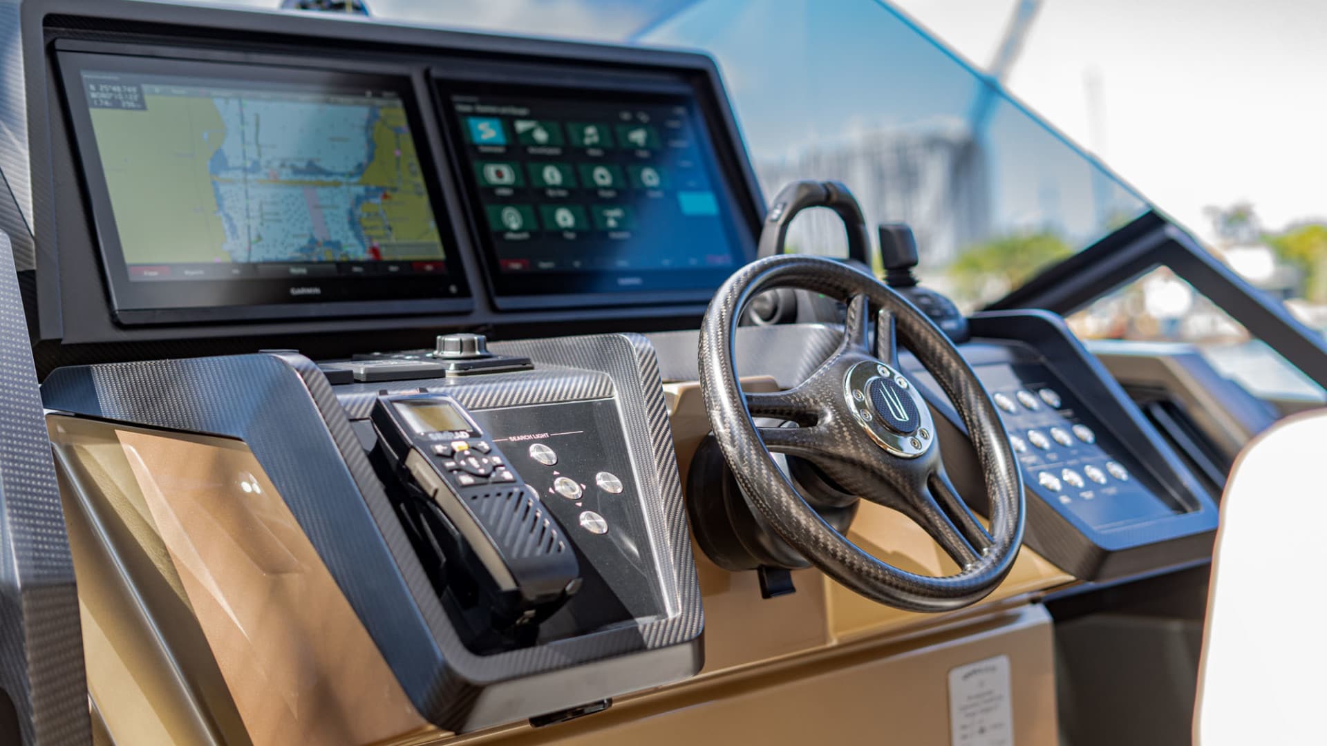 Carbon Fiber Dash and Steering Wheel