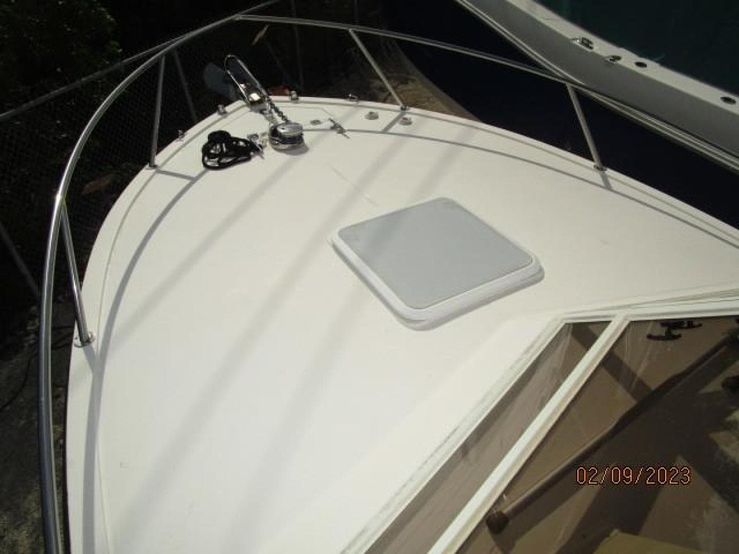 25' Carolina Classic foredeck