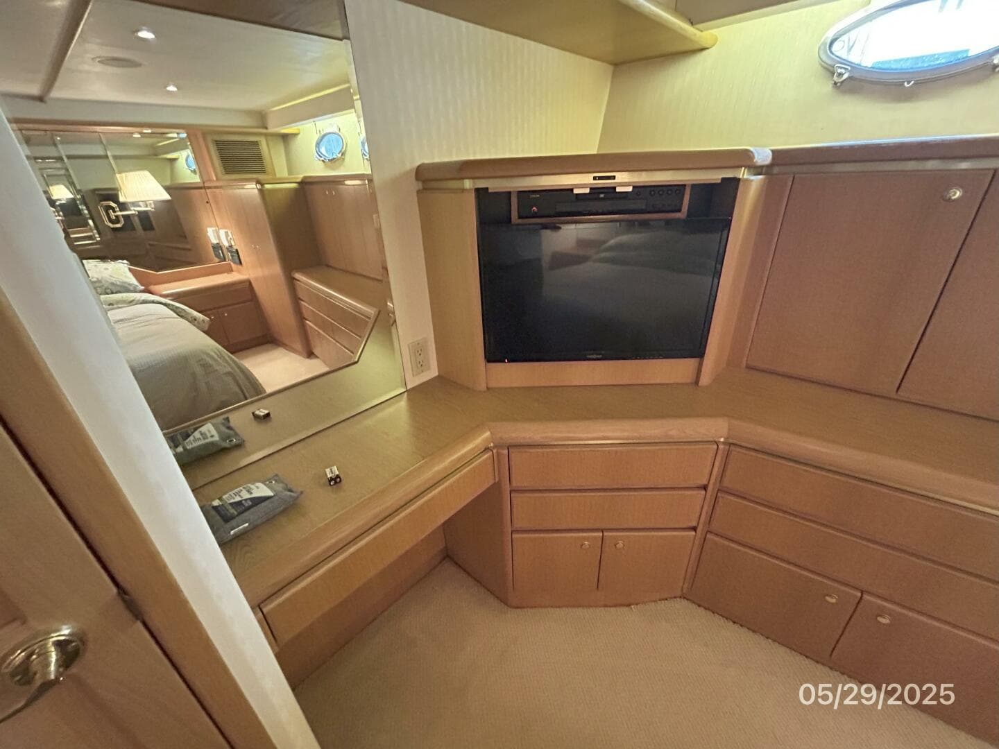 58' West Bay master stateroom starboard forward