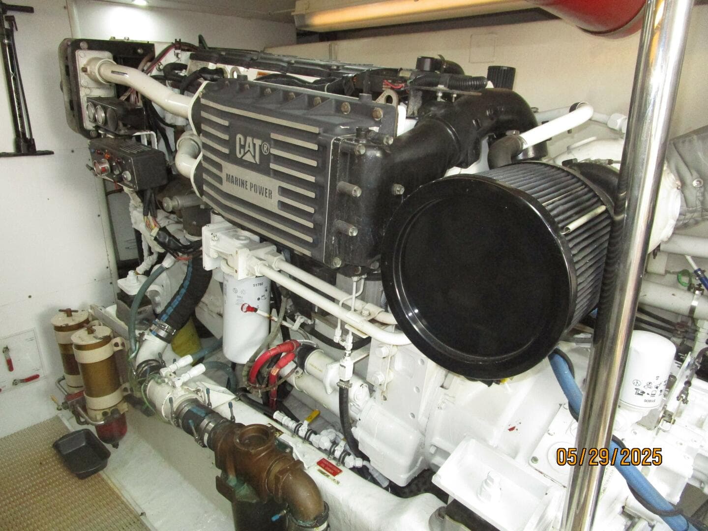 58' West Bay starboard main engine2