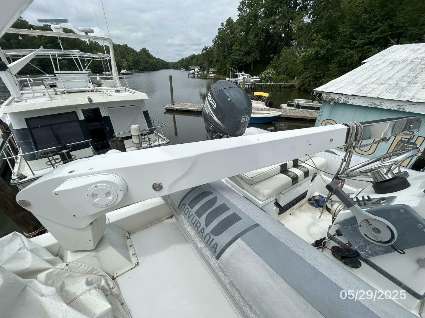 58' West Bay tender davit