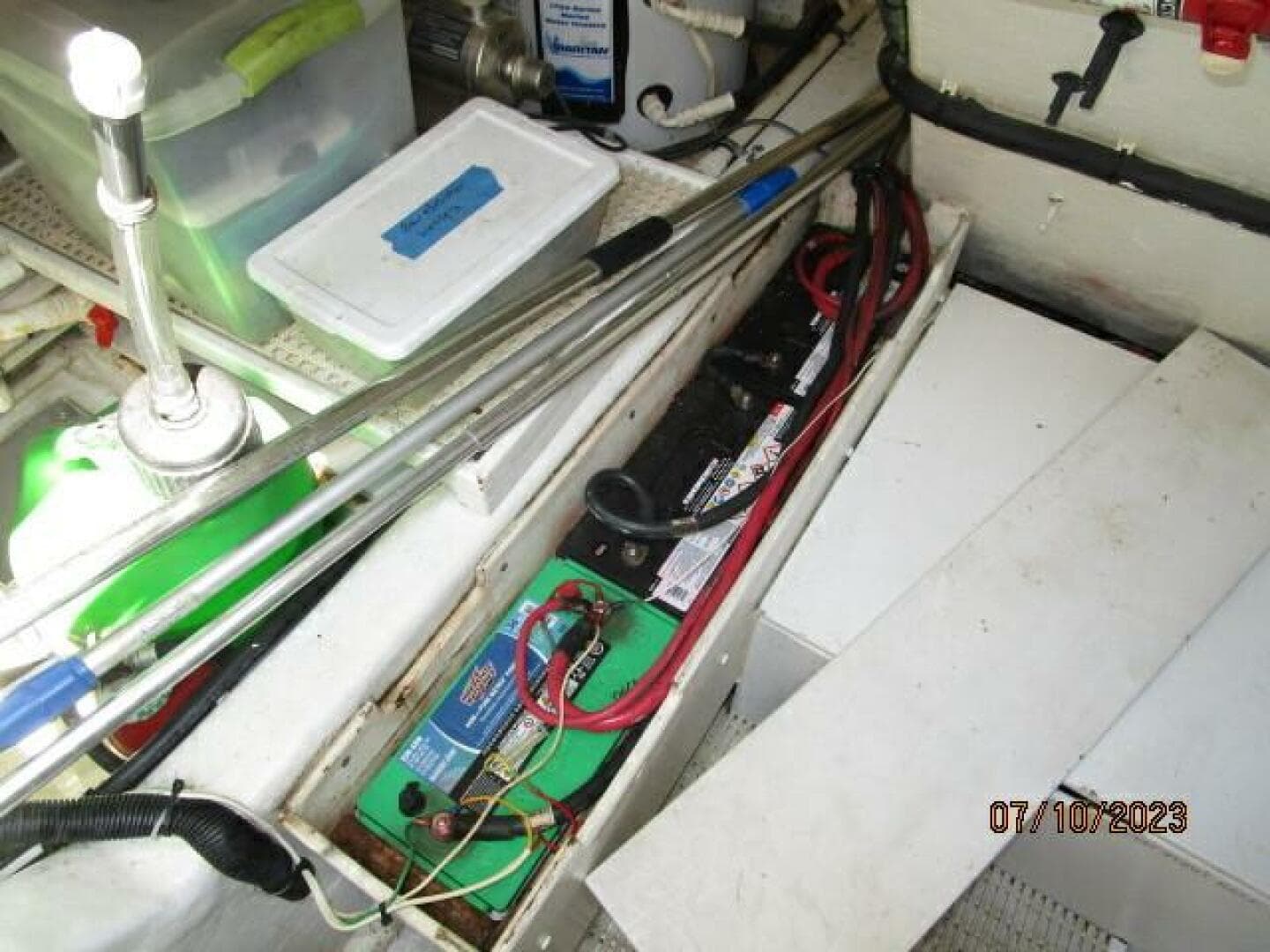 58' West Bay battery bank4