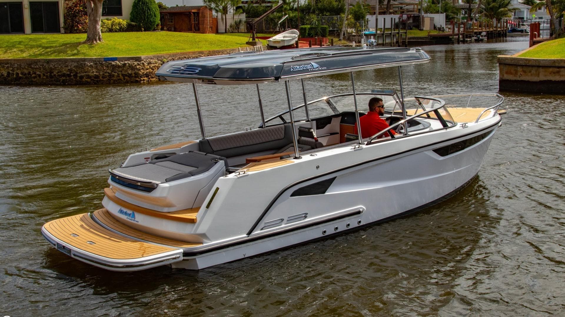 2023 Alfastreet Marine 23 Open Electric