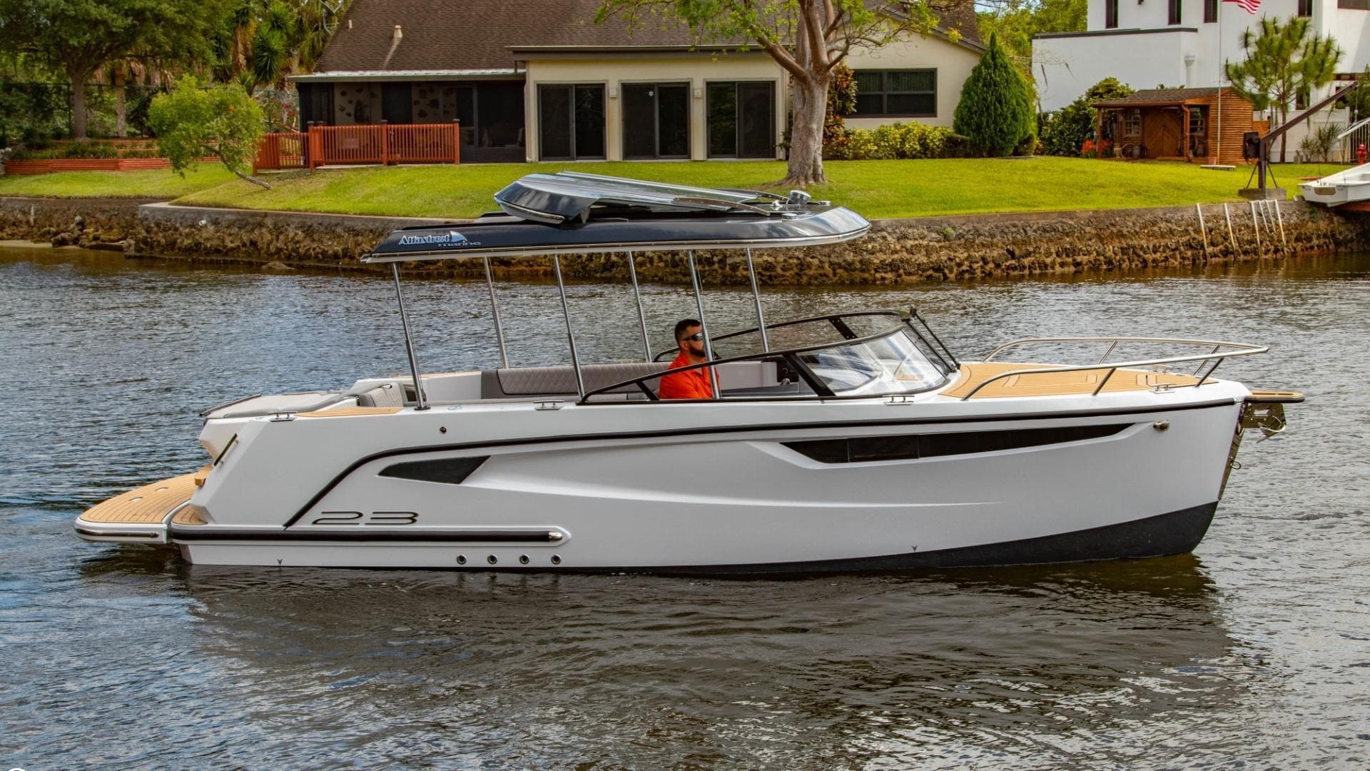 2023 Alfastreet Marine 23 Open Electric