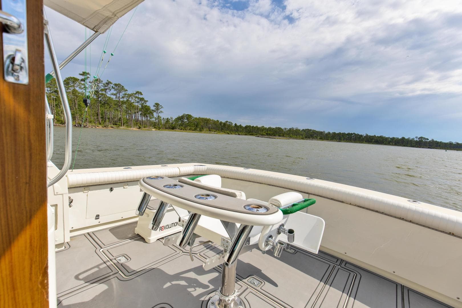 1981 Bertram 42 Convertible Balls To The Wall Cockpit Chair