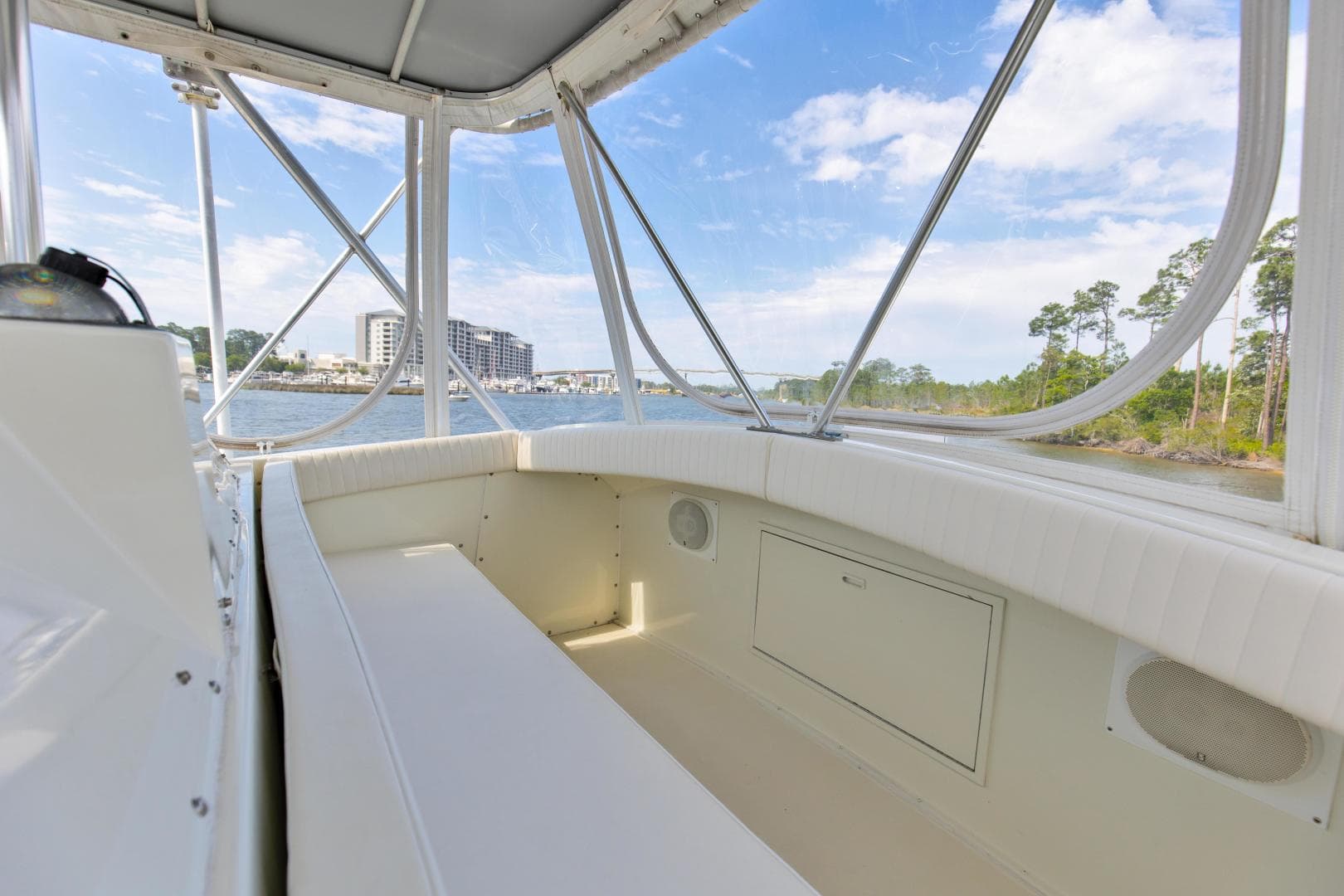 1981 Bertram 42 Convertible Balls To The Wall Bridge Seating