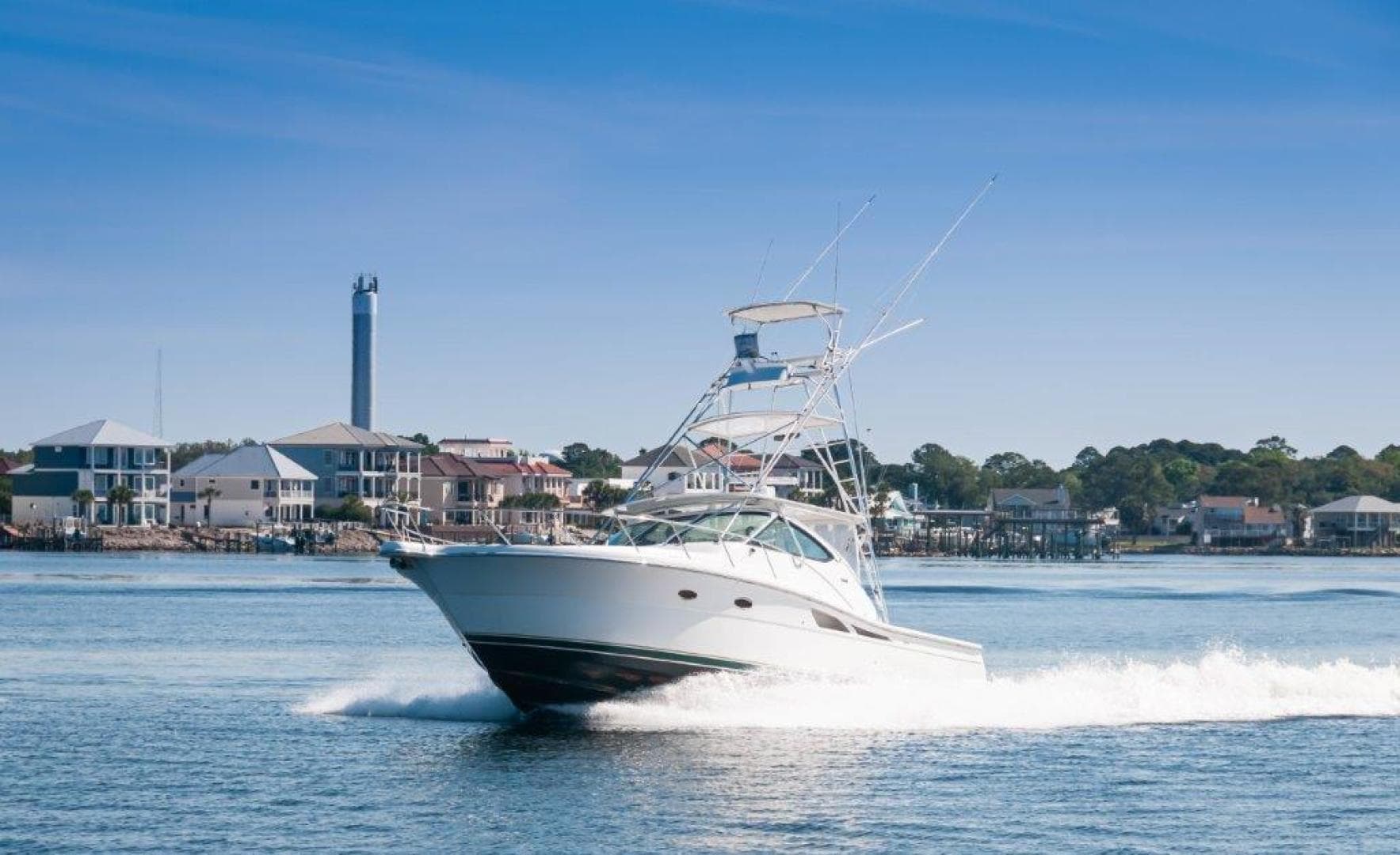2003 Tiara Yachts 4200 Open  Kingfisher Running 2