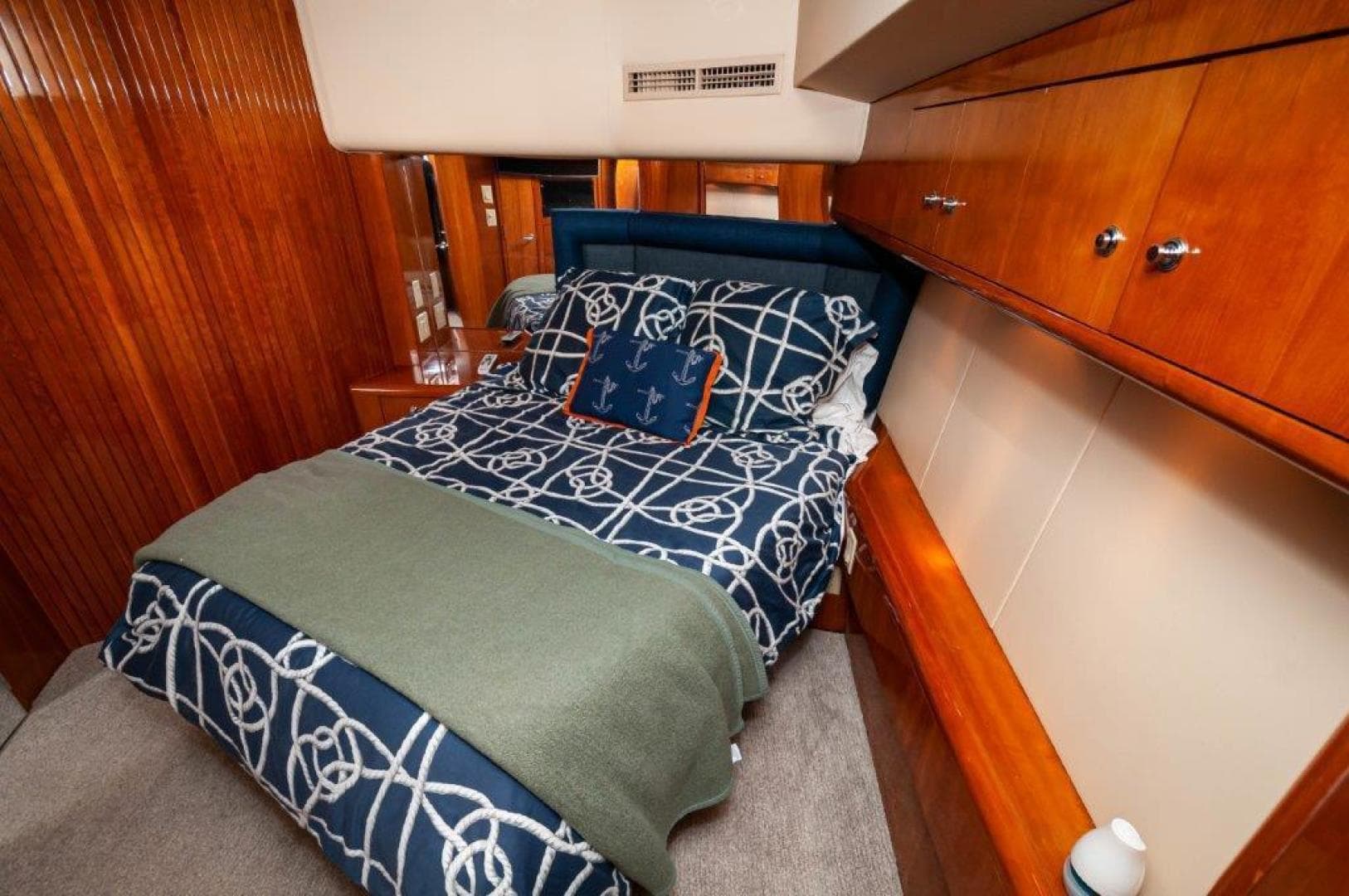 2002 65 Hatteras Convertible Moontan Master Stateroom (3)