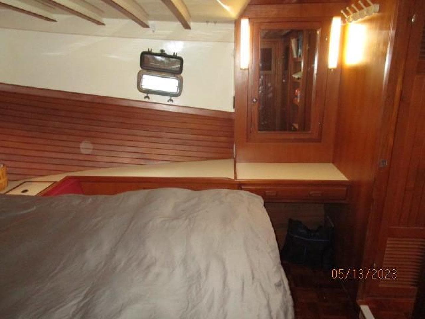 36' Kadey-Krogen master stateroom starboard