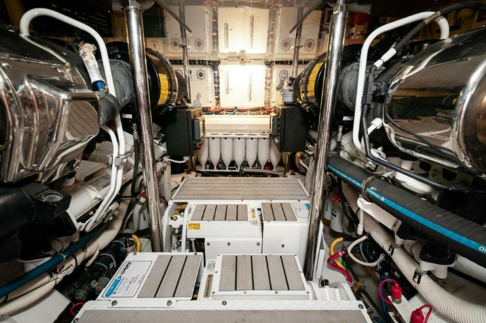 2016 Hatteras GT60  KNOT ON CALL  Engine Room