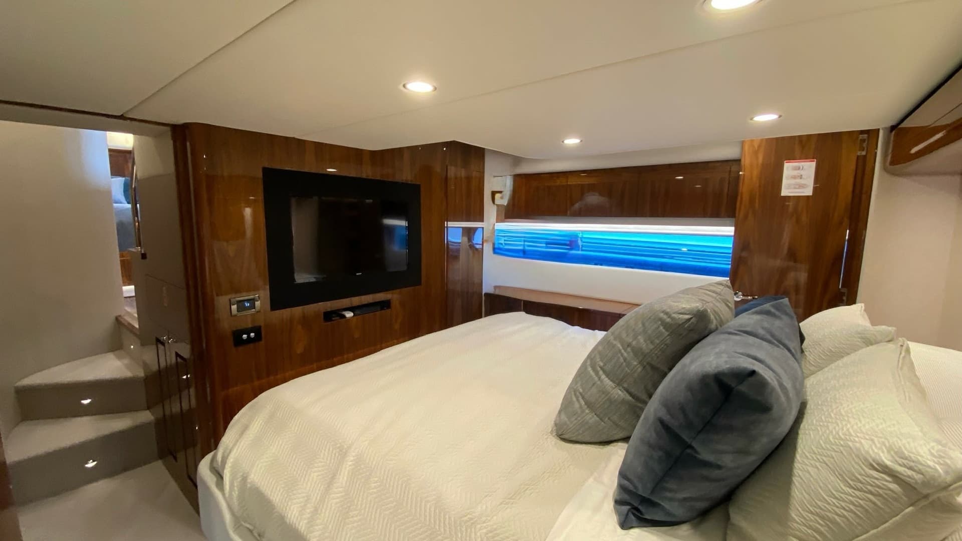 Luxurious Master Stateroom Interior