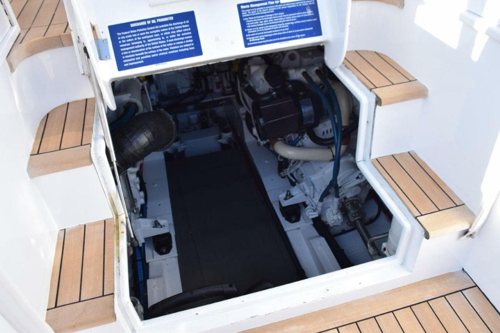 Engine Room Entry            Beneath Steps