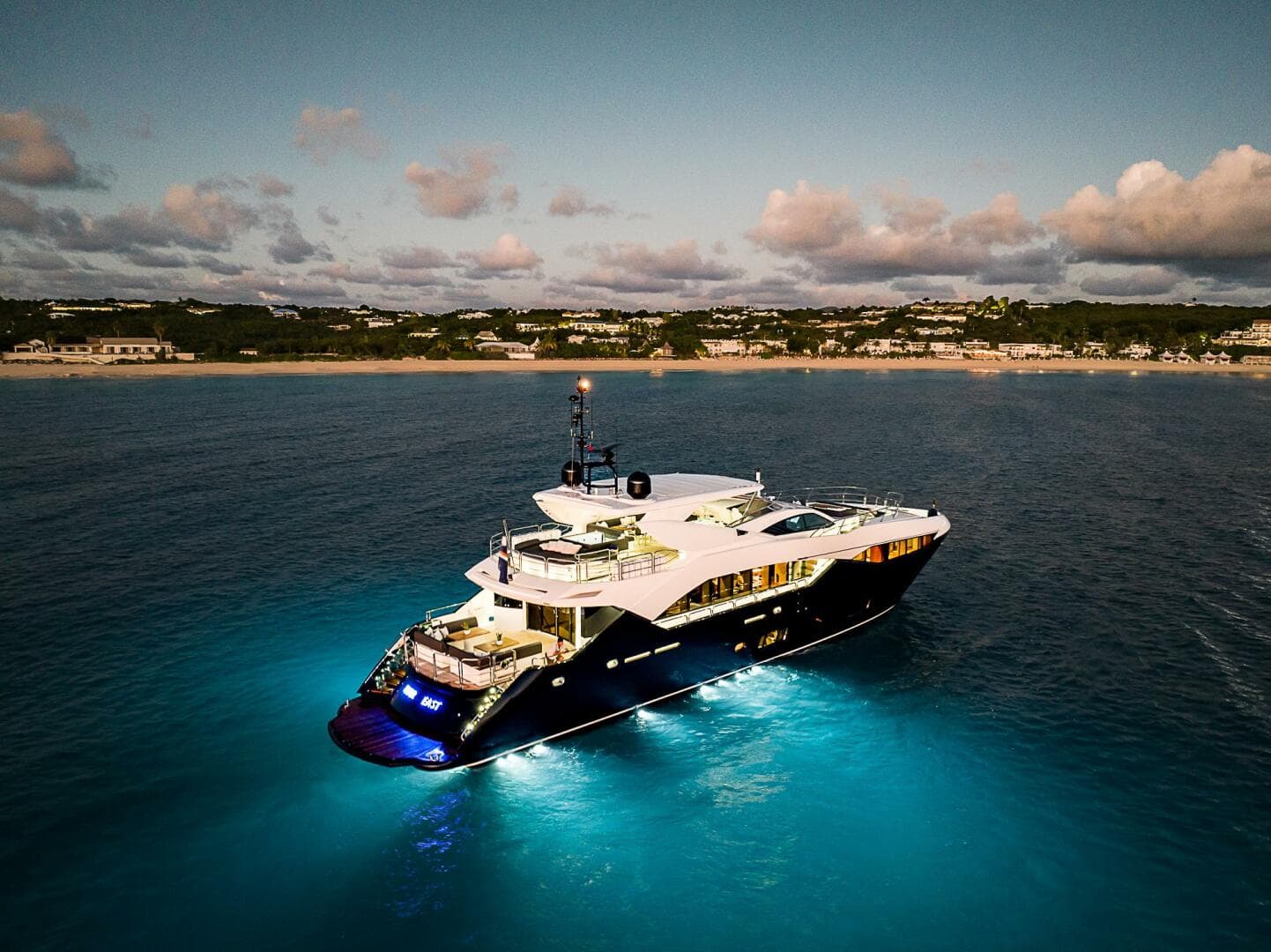 At Anchor With Lights