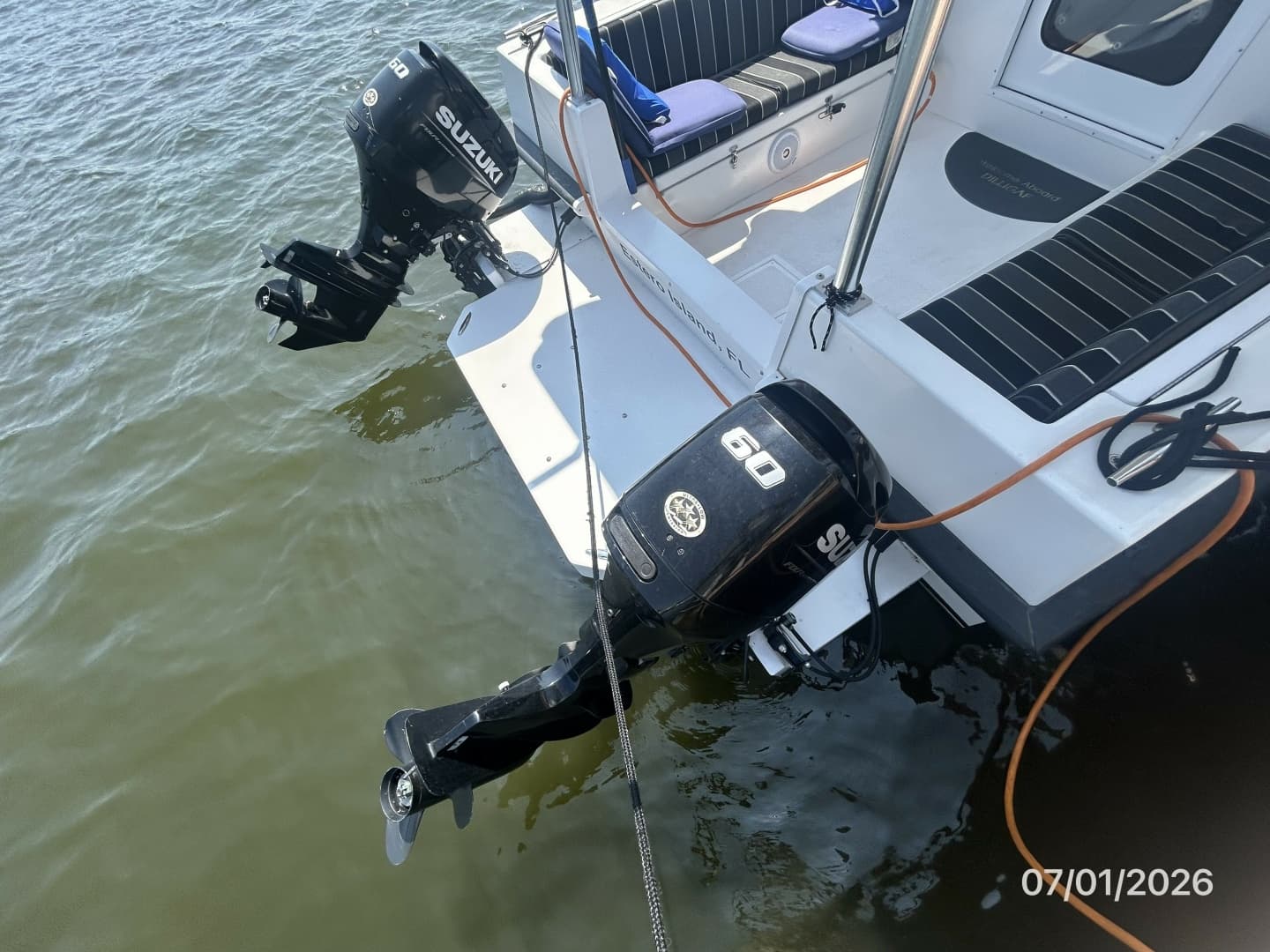 35' Great Harbour swimplatform1