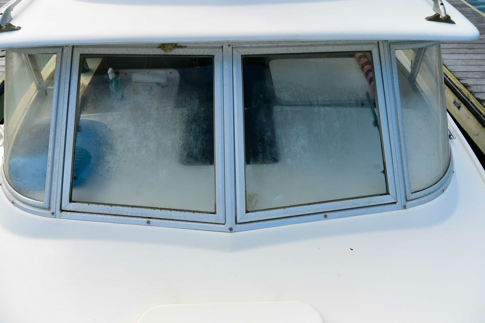 Forward cabin windows 