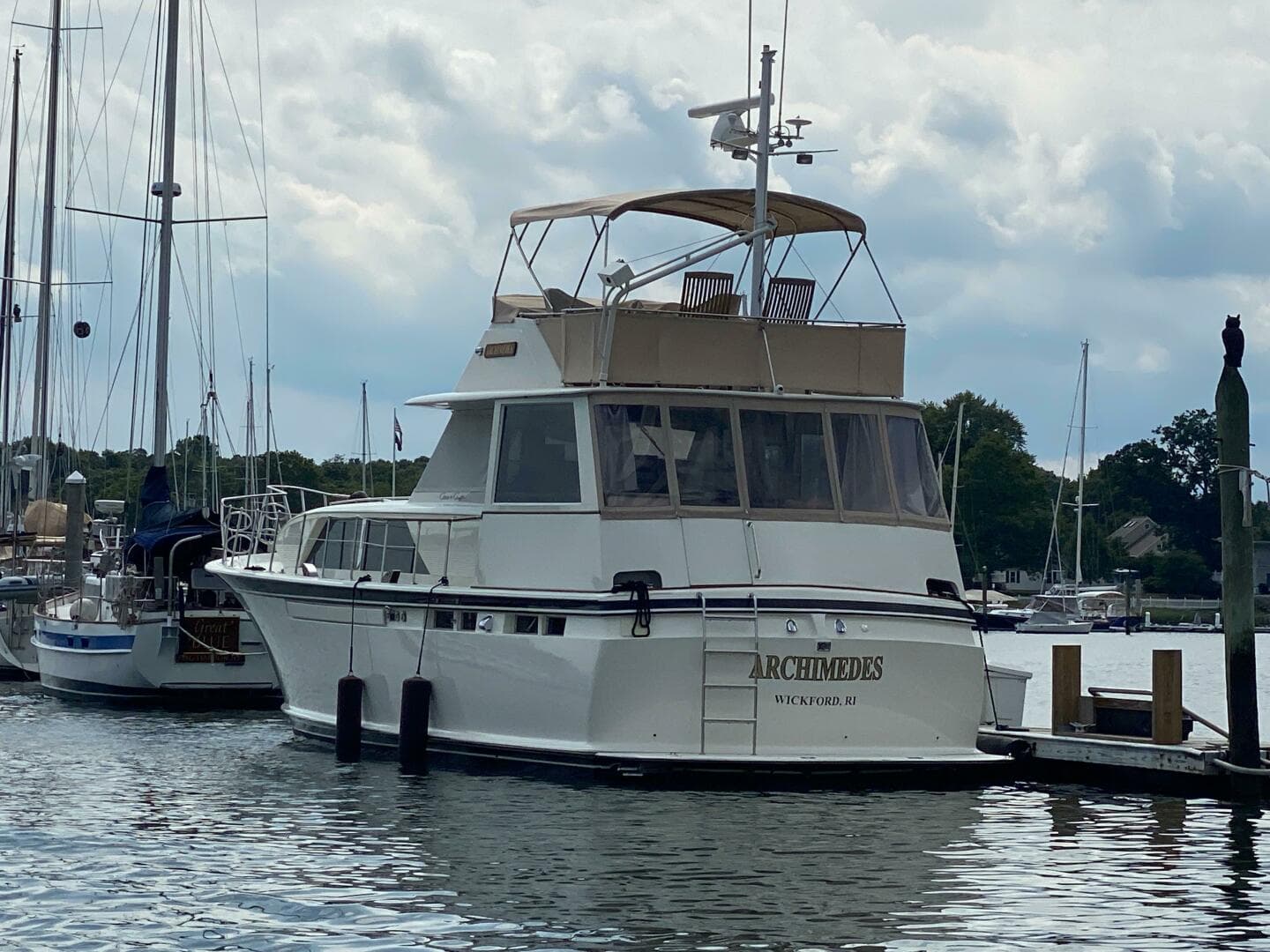 1973 Chris-Craft 47 Commander Flush Deck