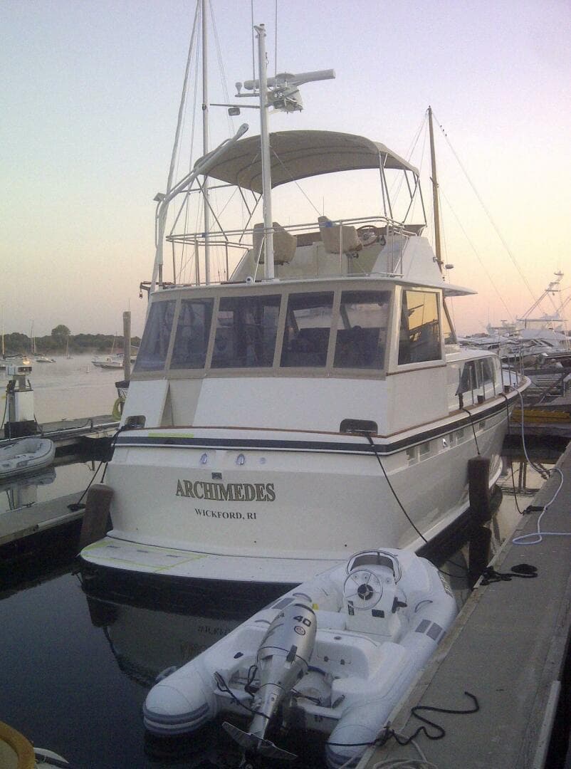 1973 Chris-Craft 47 Commander Flush Deck
