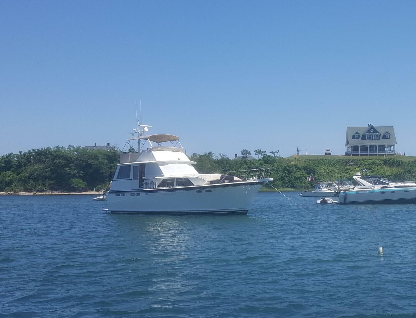 1973 Chris-Craft 47 Commander Flush Deck