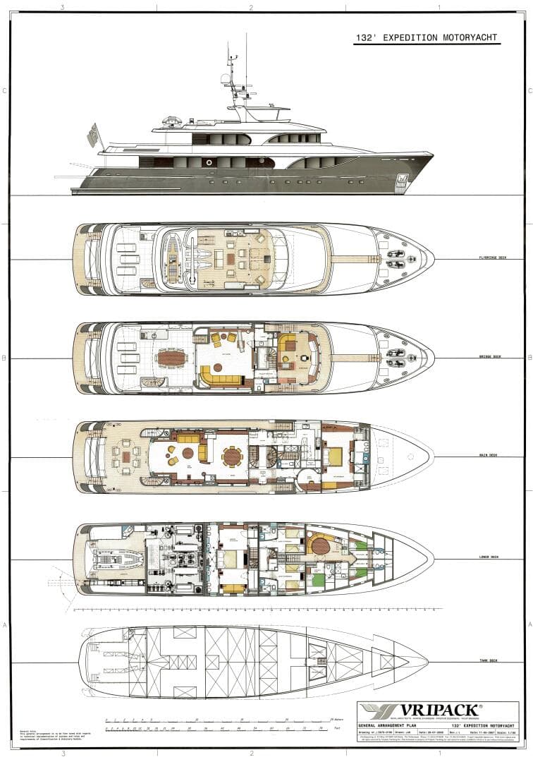 2026 Custom 132' Displacement Expedition Motoryacht