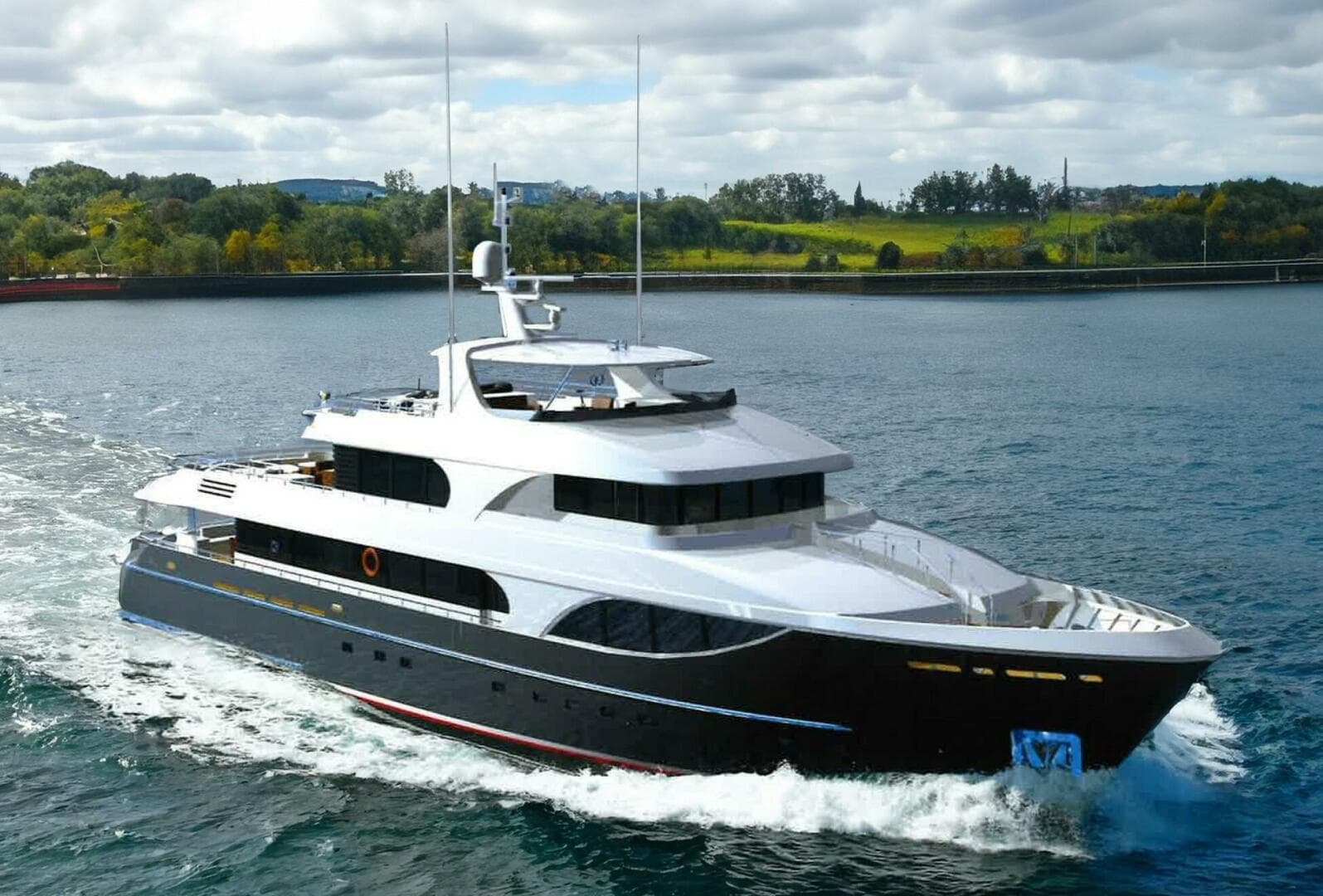 2026 Custom 132' Displacement Expedition Motoryacht
