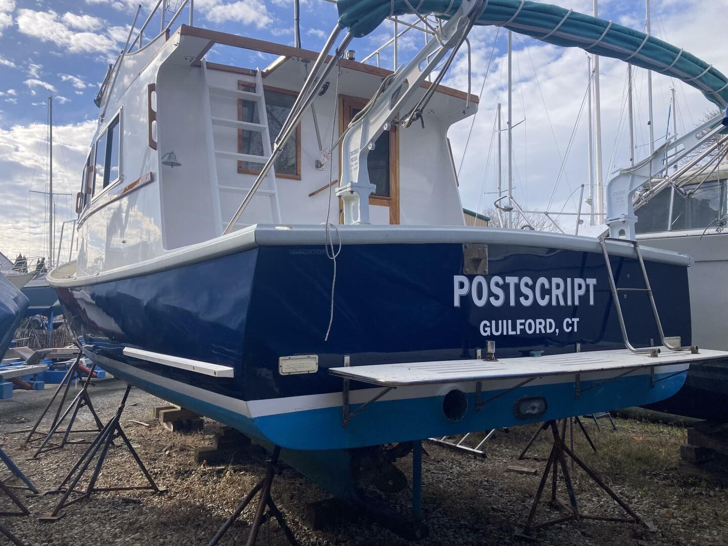 1984 Duffy Flybridge Cruiser