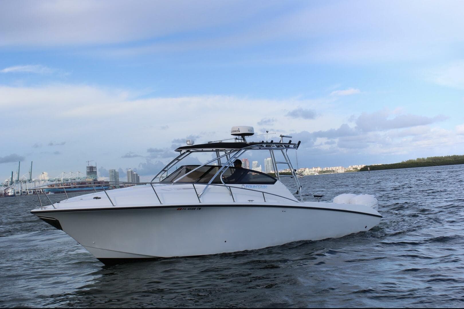 2007 Fountain 33 Sportfish Cruiser