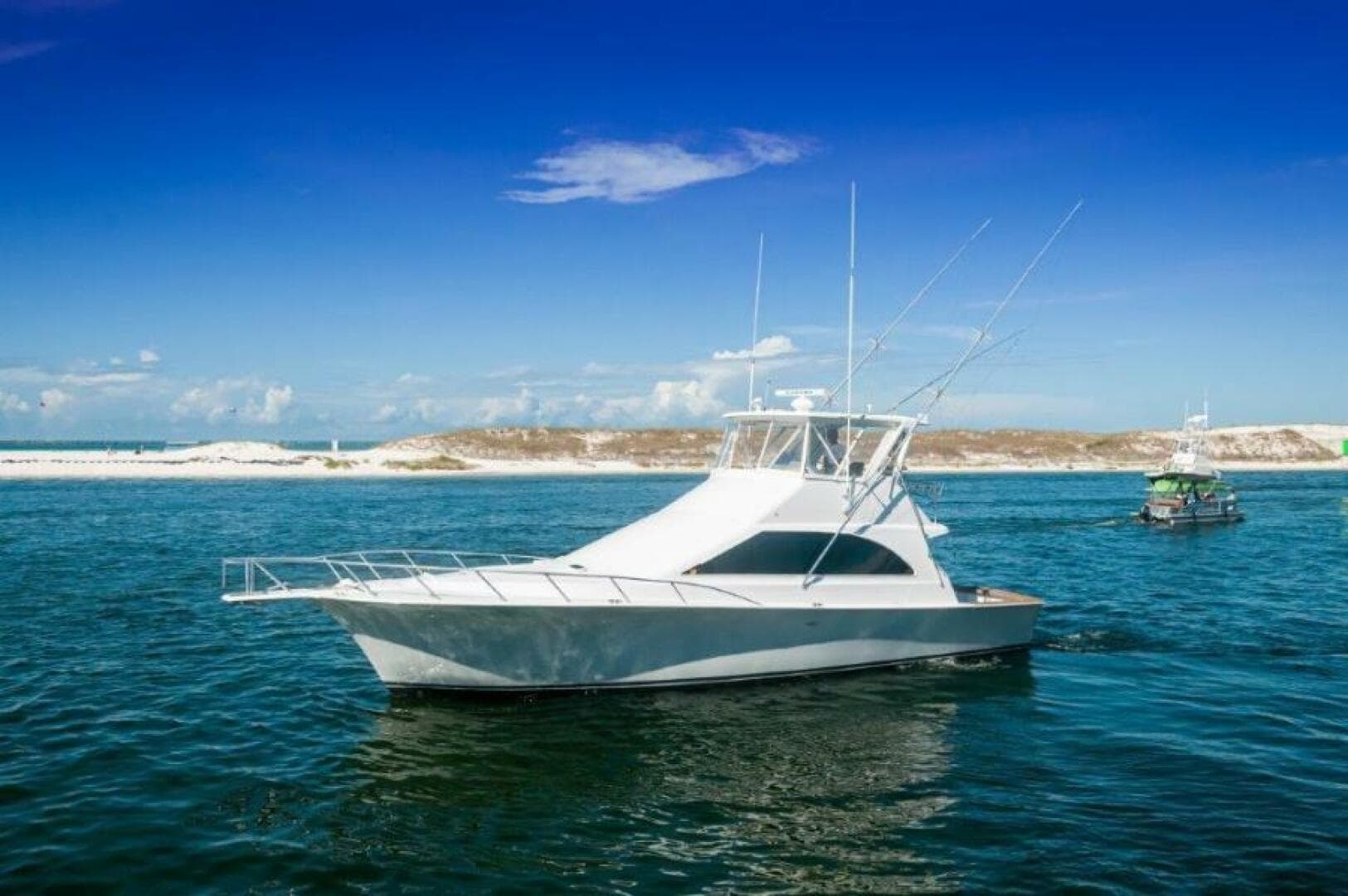 1998 Ocean Yachts 48 Super Sport Port Profile