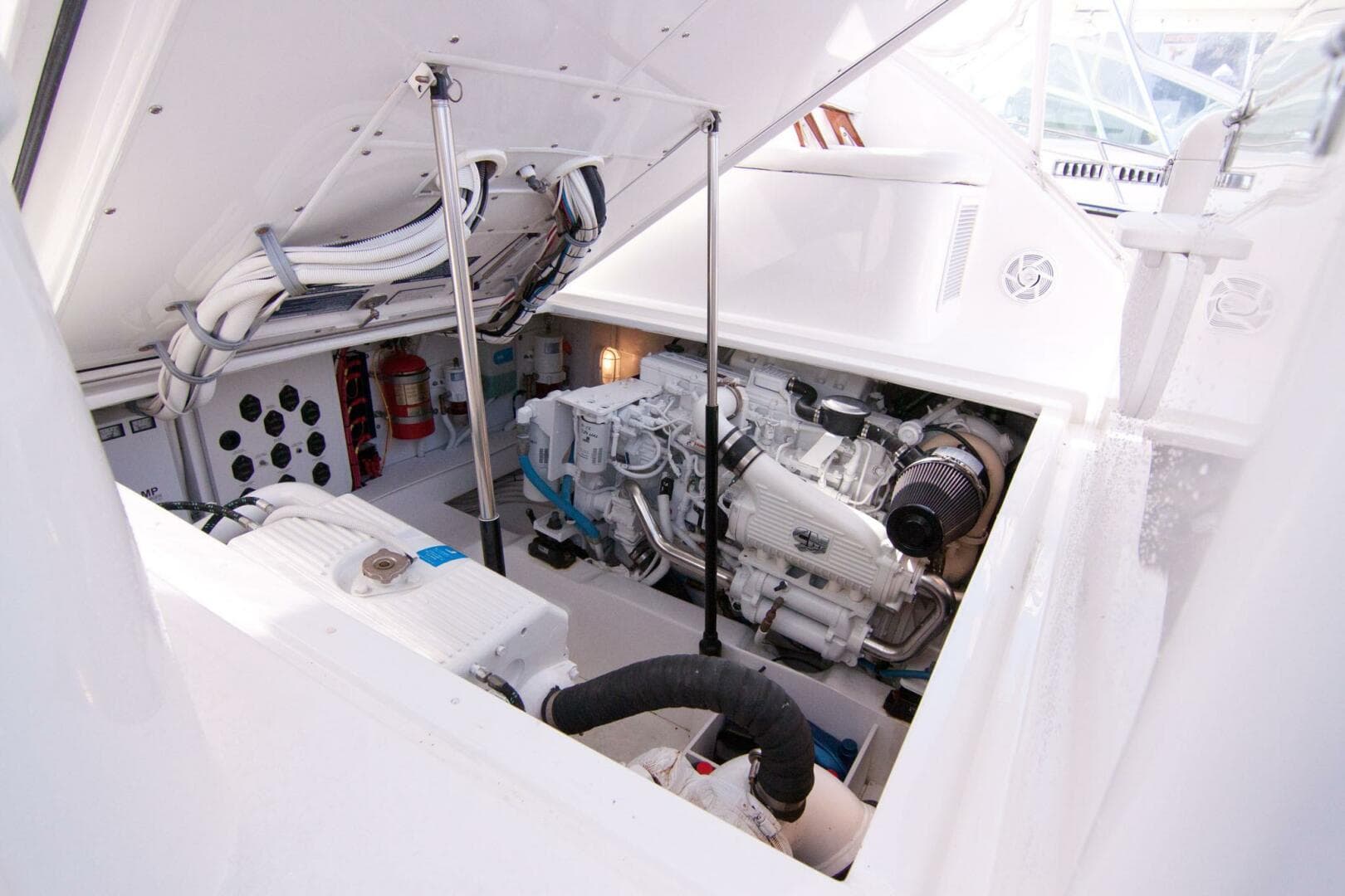 Out Island 38 Express-Engine Room