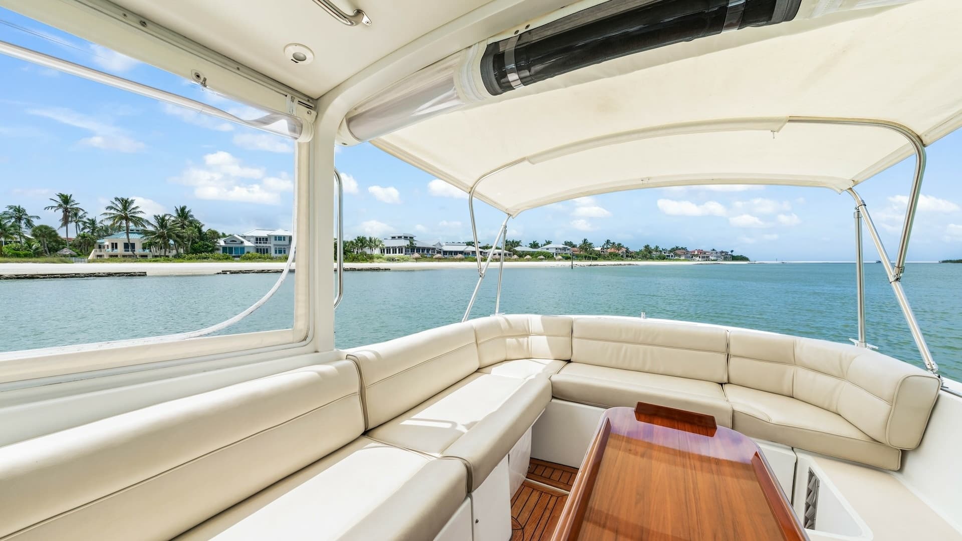 Spacious Aft Deck with Seating