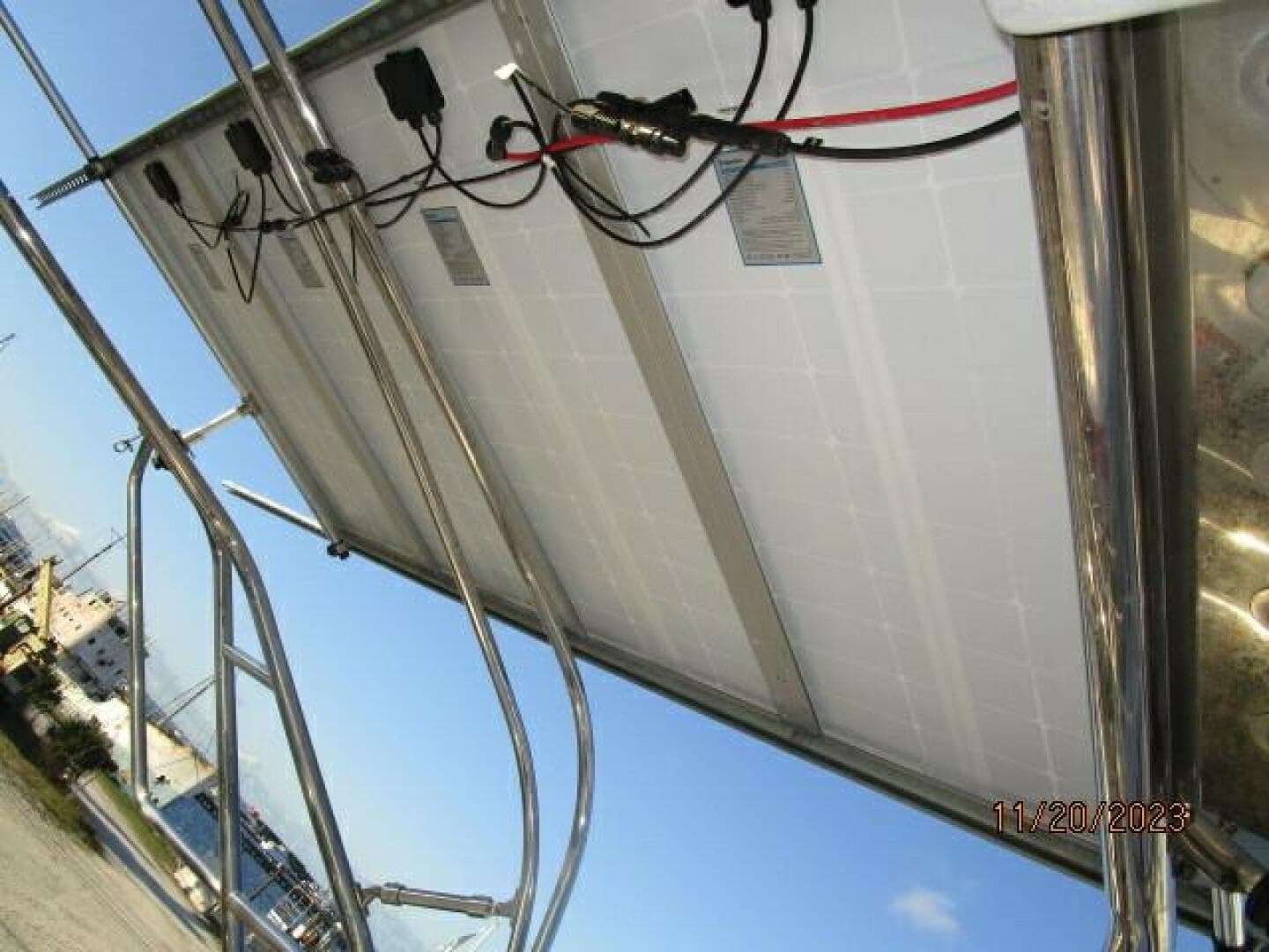 41' Hunter solar panels2