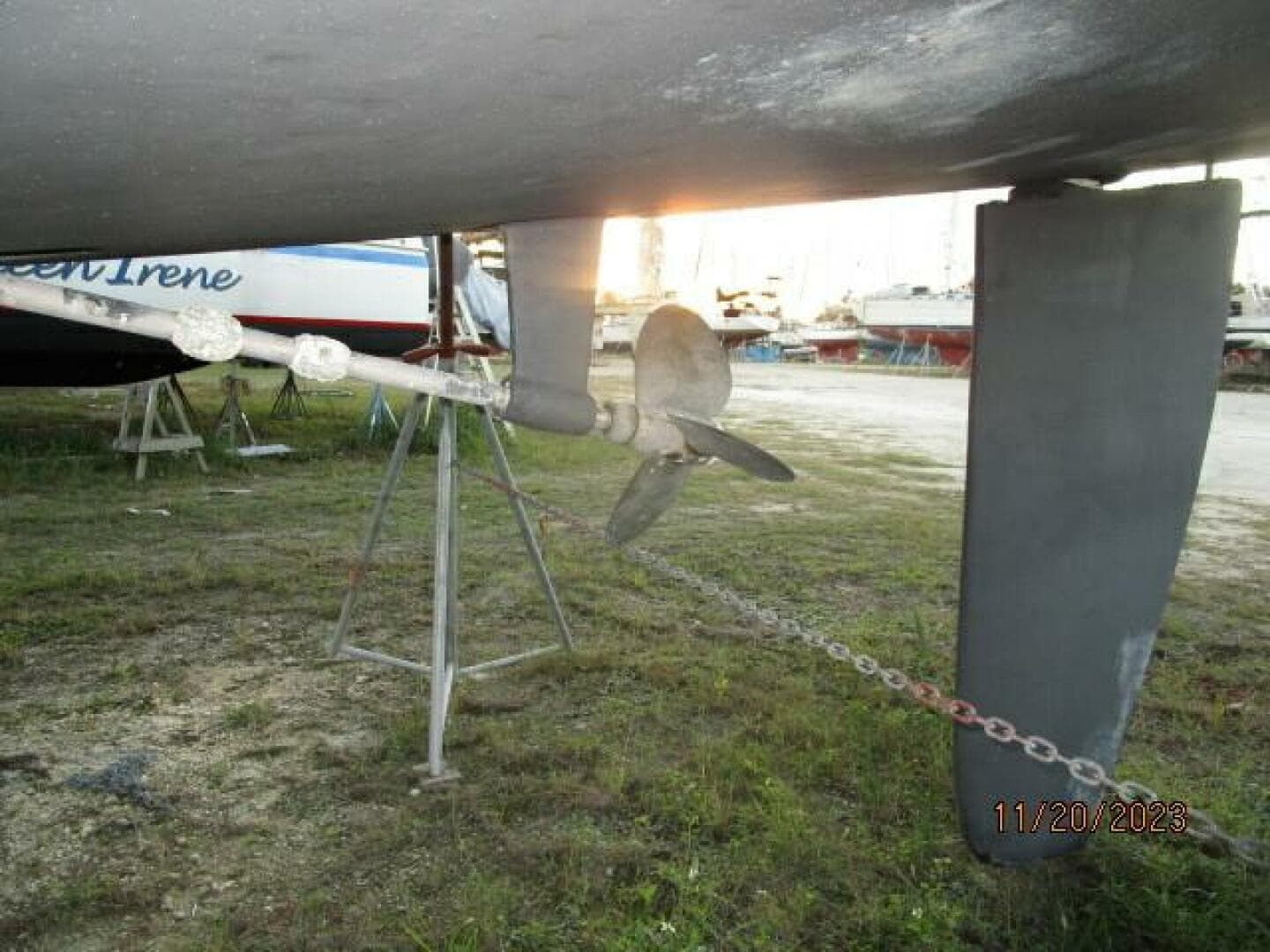 41' Hunter running gear