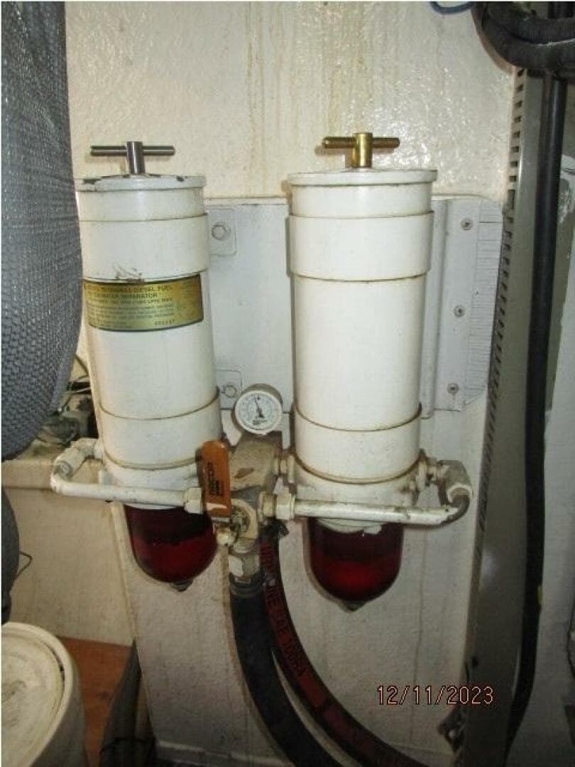 72' DeFever fuel polishing system