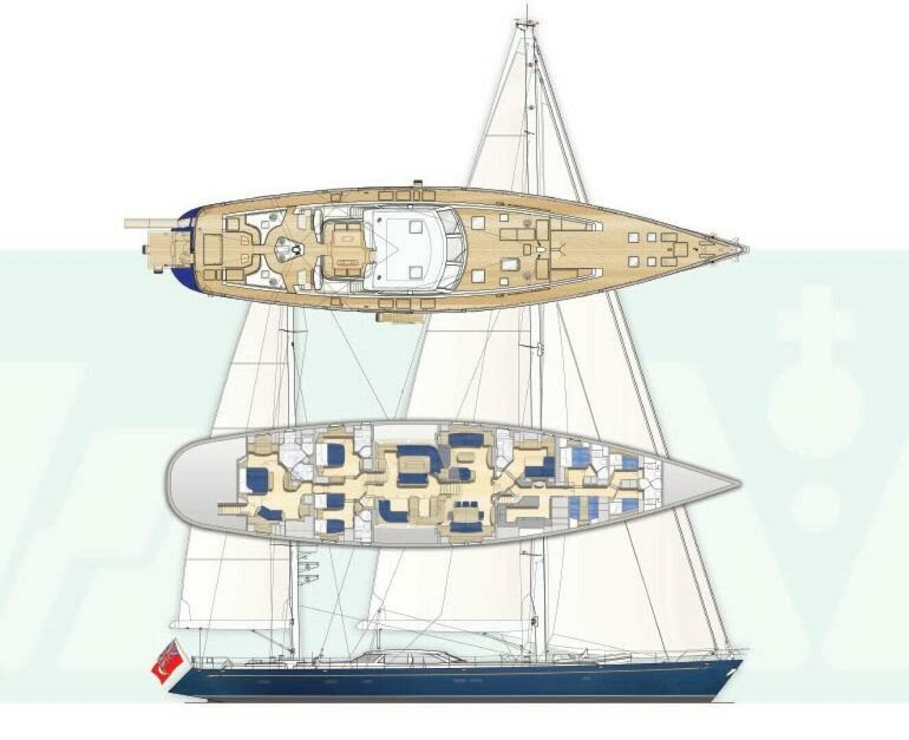 2005 Royal Huisman Ketch Sailing Yacht