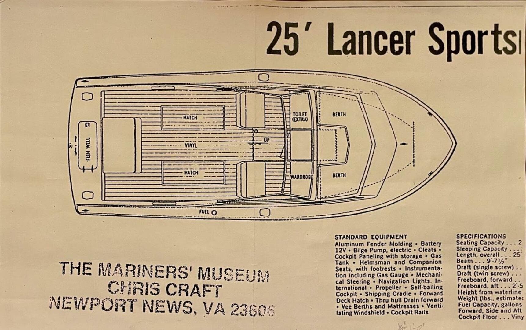 2013 Chris-Craft Lancer Sportsman