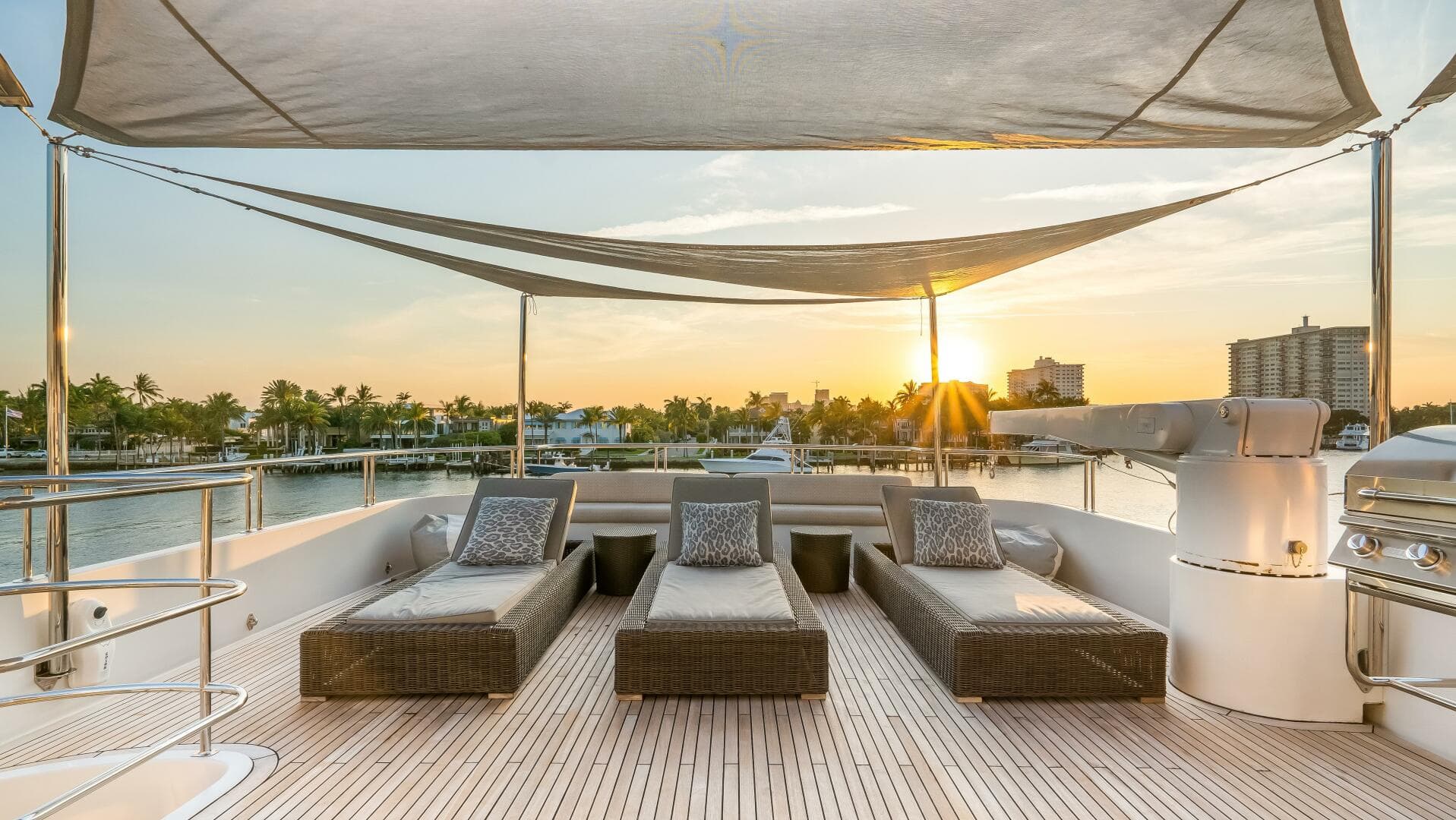 Sun Deck Lounge Area
