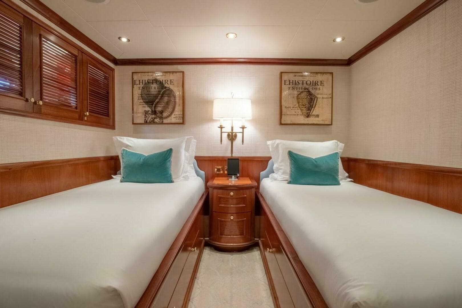Lower Deck Port Forward Twin Stateroom