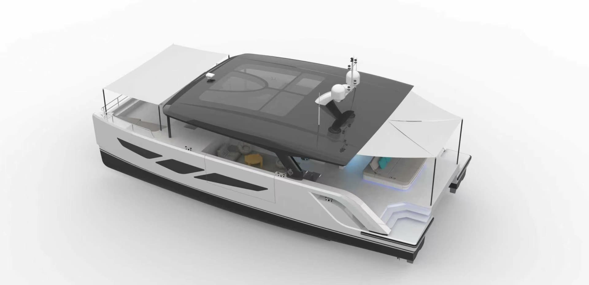 2027 Diamond Yachts P55 Power Catamaran