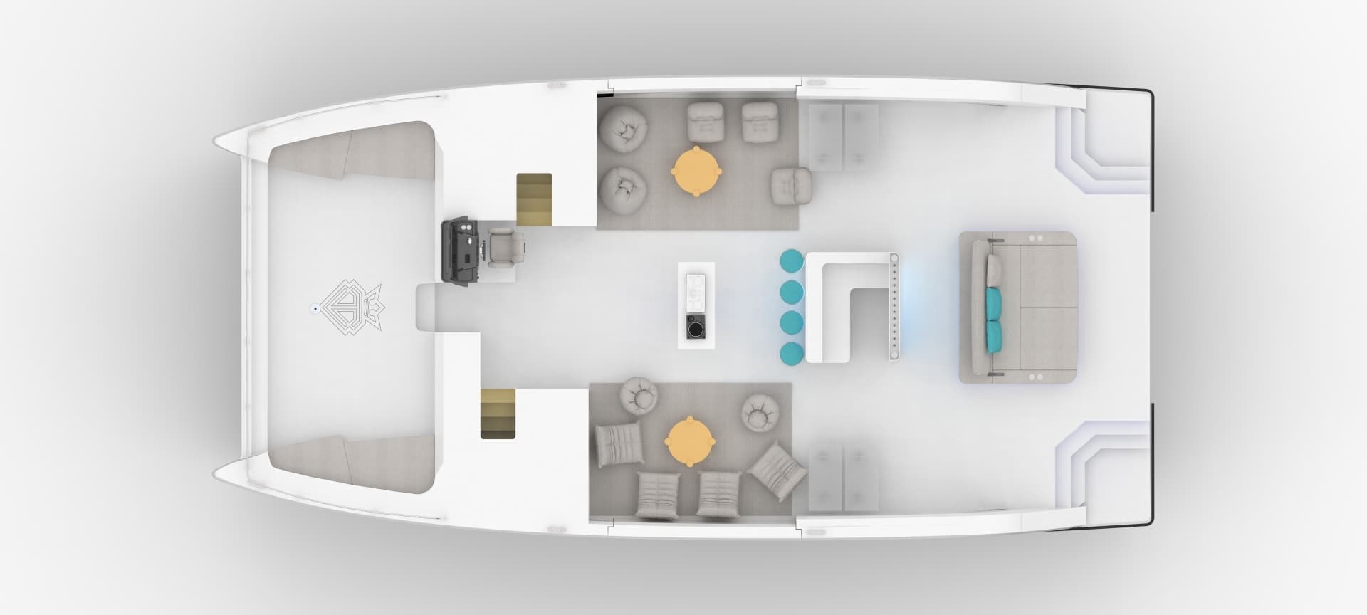 2027 Diamond Yachts P55 Power Catamaran