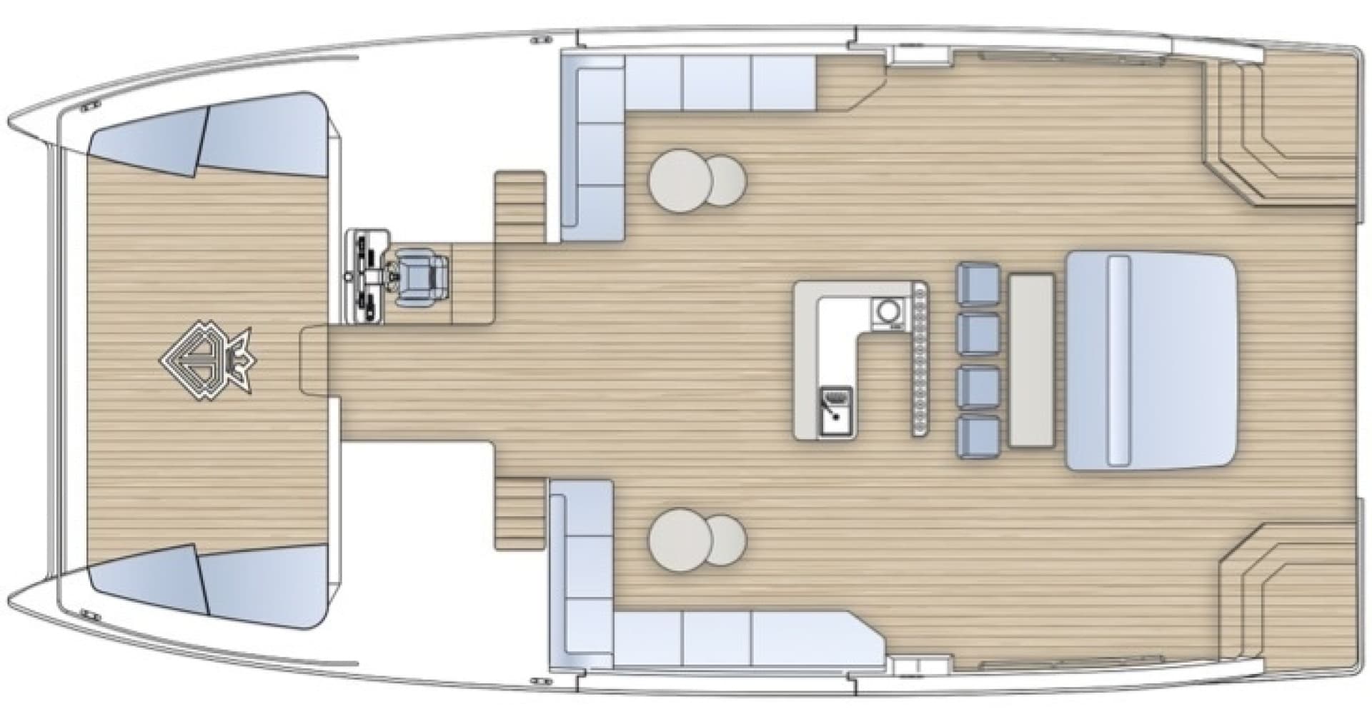 2027 Diamond Yachts P55 Power Catamaran