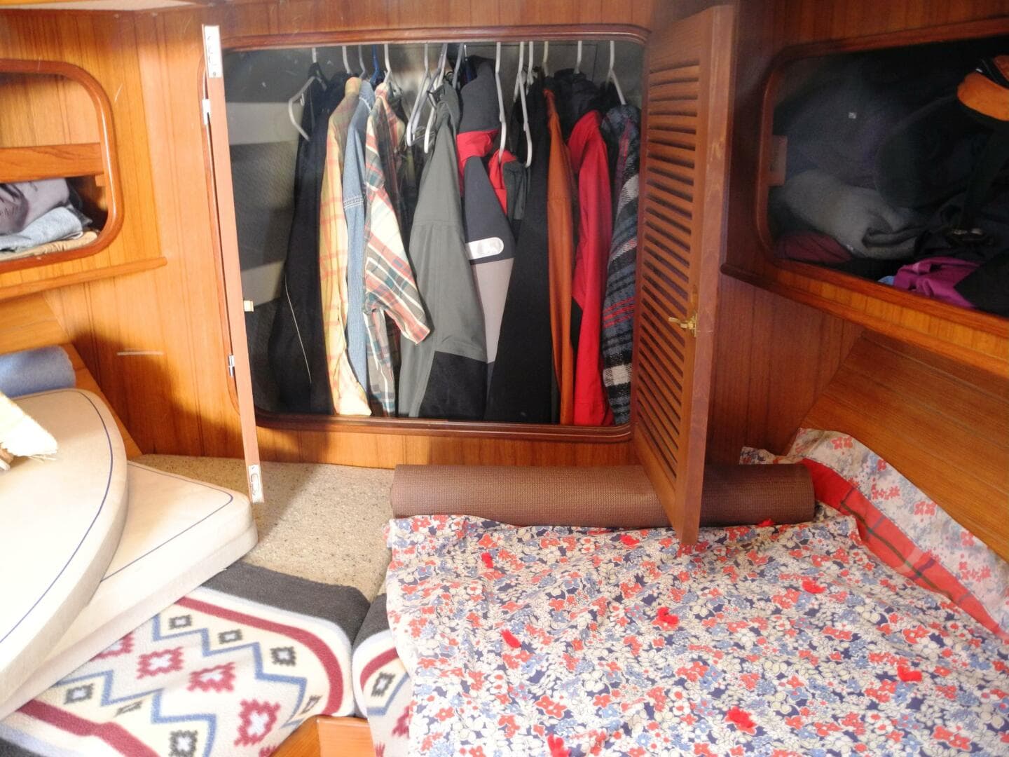 Hanging Locker in Fore Peak